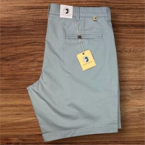 Duck Head Men’s Gold School Shadow Green 9” Chino Shorts. Size 38 - NWT